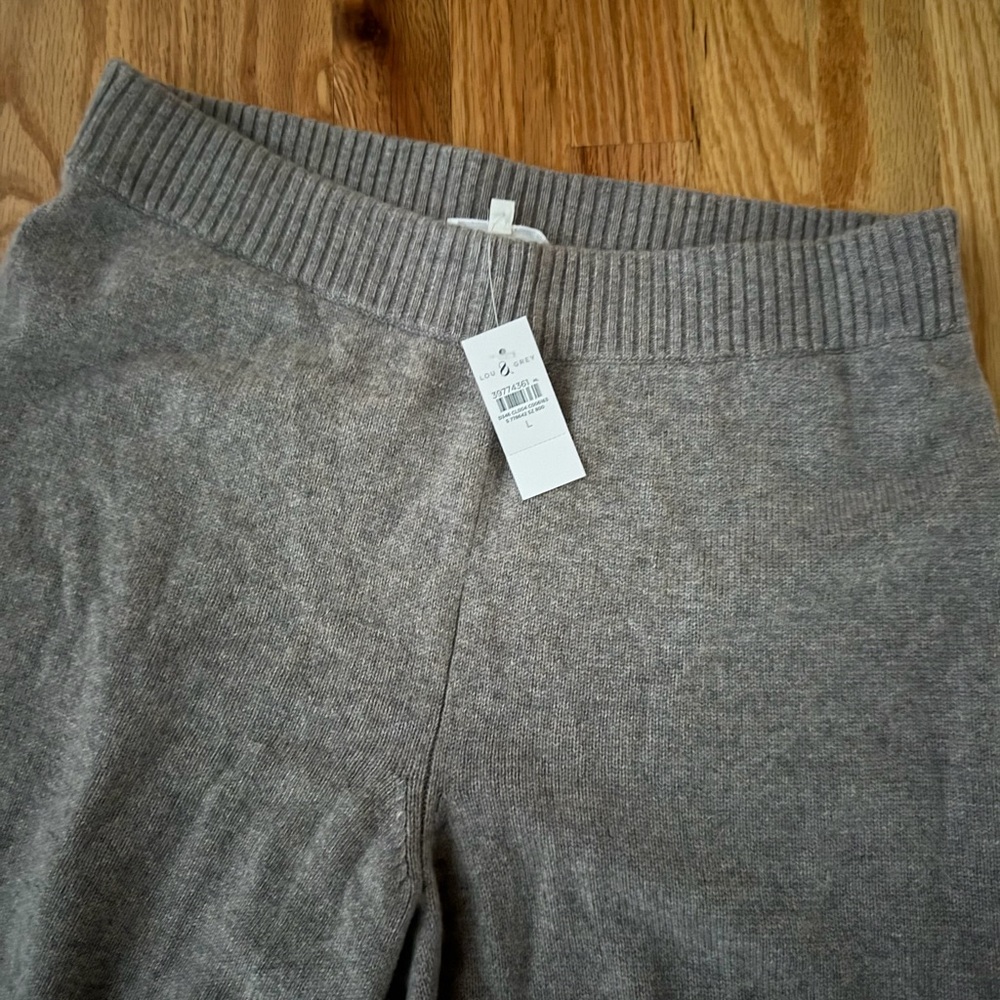 Lou & Grey Cashmere Wide Leg Pant - Picture 4 of 4